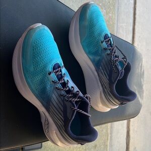 Saucony Blue and White Athletic Shoes